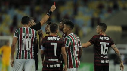 Bruno Henrique e Ganso comparecem a julgamento no TJD-RJ