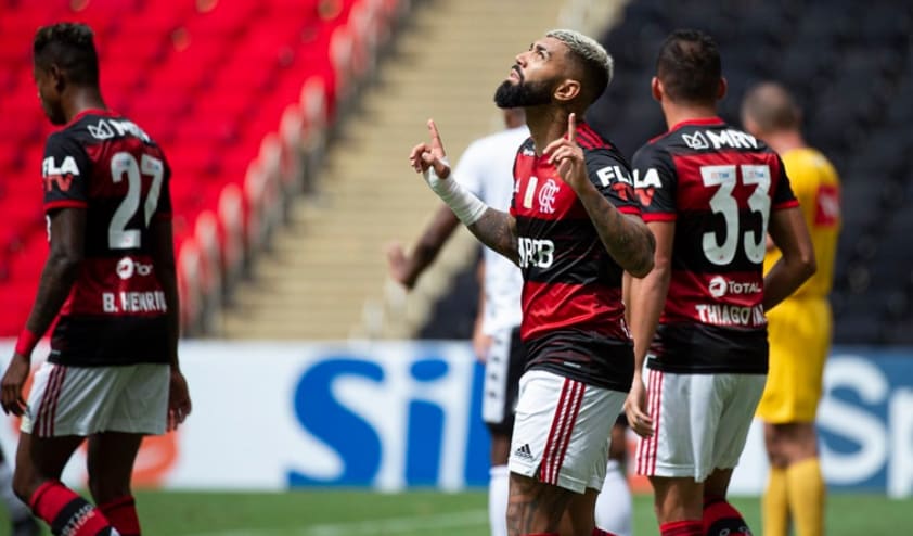 Flamengo joga para embalar e manter vantagem em histórico contra o Santos