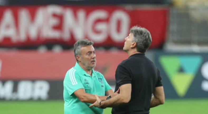 Renato Gaúcho revela que mandou mensagem para Dome e volta a citar Jorge Jesus