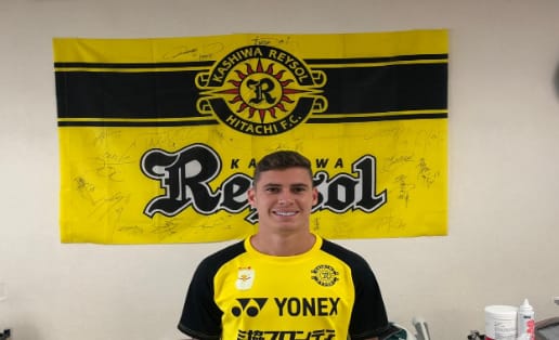 Emprestado pelo Flamengo, Matheus Savio assina contrato com Kashiwa Reysol