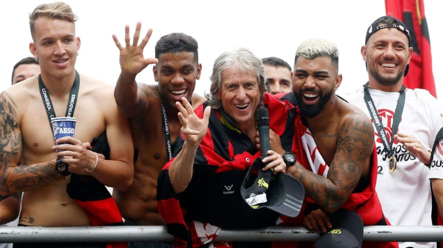 Jorge Jesus faz postagem relembrando título da Libertadores de 2019 pelo Flamengo: Nunca irei esquecer