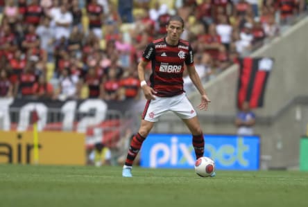 Filipe Luís se destaca também nas medições físicas neste início de ano