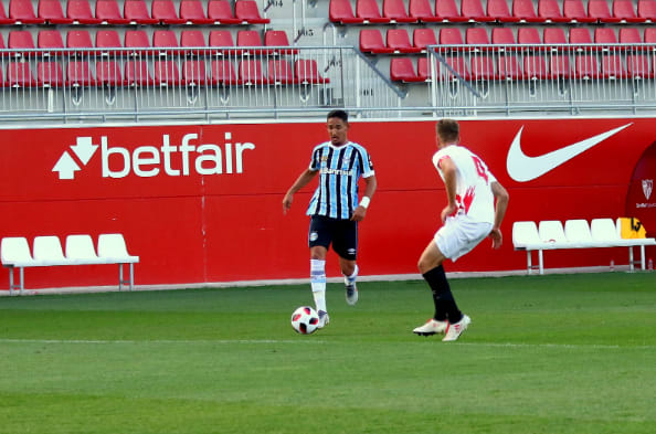 Grêmio empata duelo com o Sevilla na Excursão Grêmio Prato Fino - Europa 2019