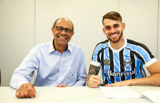 Grêmio anuncia quarto reforço para a temporada: Vizeu tá aqui!