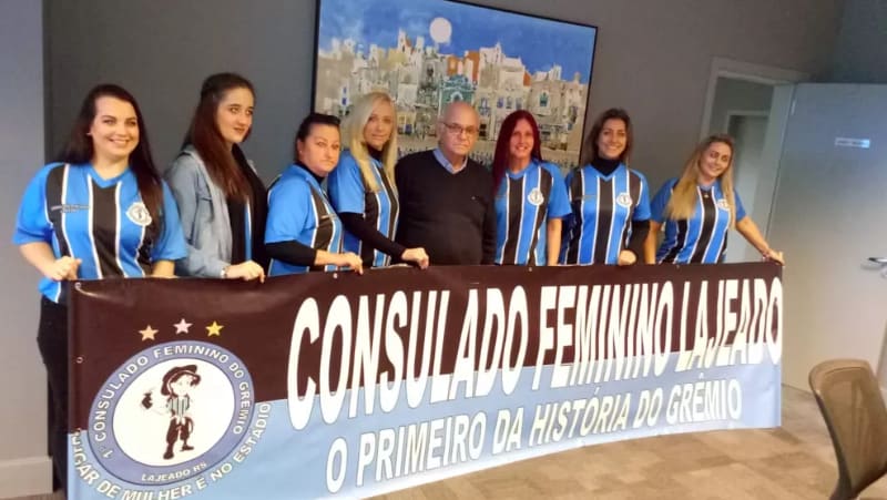 Grêmio inaugura primeiro consulado feminino no Rio Grande do Sul