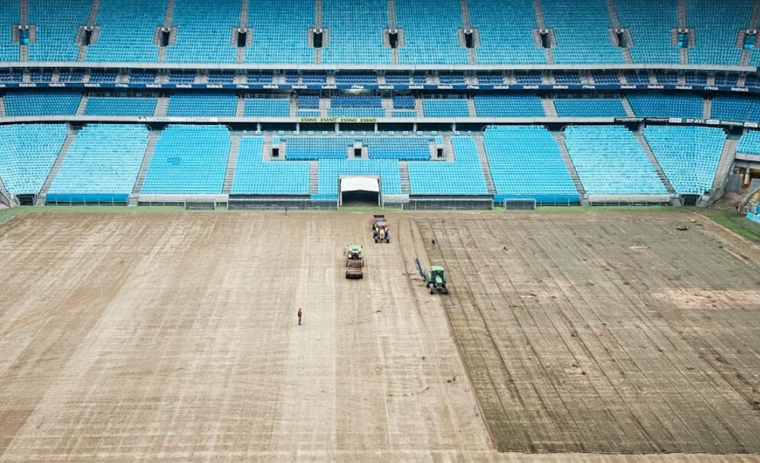 O descaso com a volta da Arena do Grêmio é real