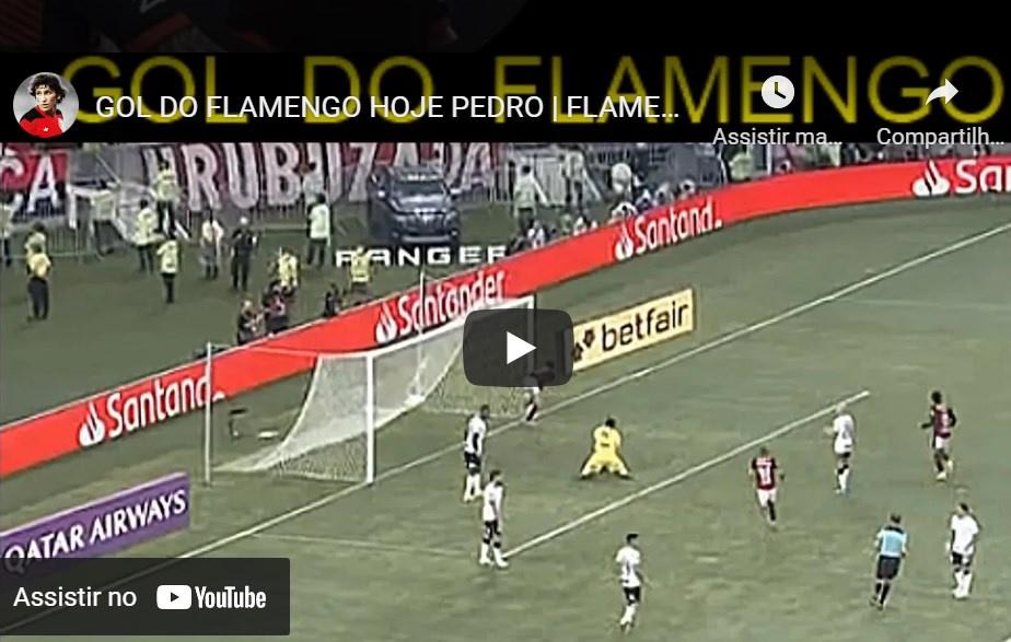 Goooooooooooooll Pedro abre o Placar - Flamengo 1 x 0 Corinthians