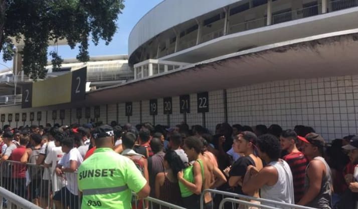 Sem novidade! Nação esgota ingressos para Botafogo x Flamengo em seis horas