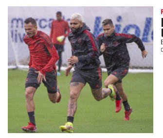 Brasileirão: Flamengo finaliza a preparação para novo confronto contra o Athletico-PR