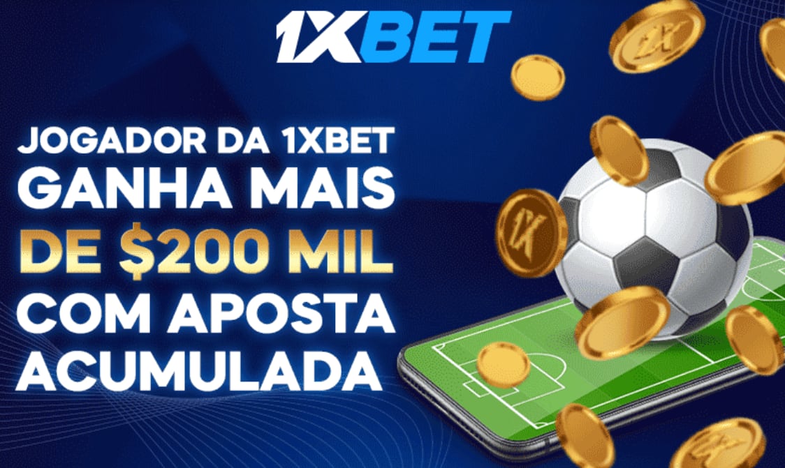 Jogador da 1xBet ganha mais de 200 mil dólares - você pode fazer o mesmo!