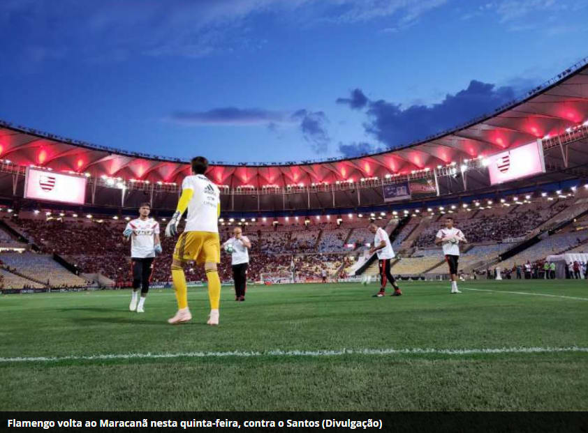 Flamengo é multado em R 20 mil por queda de luz no Maracanã