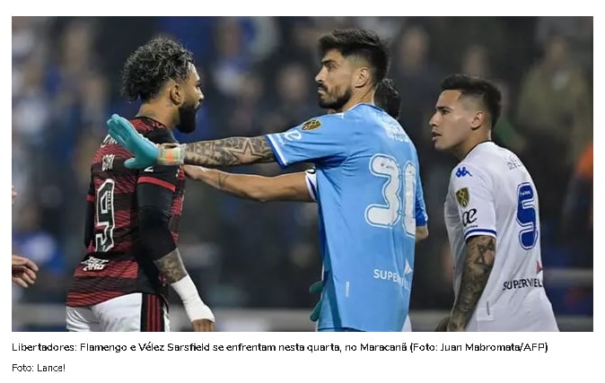 Canal define equipe de transmissão para Flamengo x Vélez; saiba onde assistir à semifinal da Libertadores