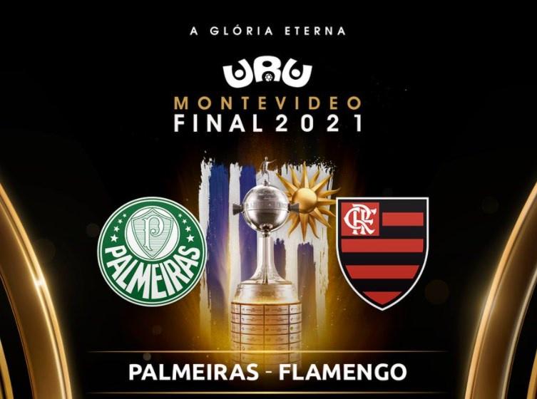 Conmebol define horário da final da Libertadores entre Palmeiras e Flamengo