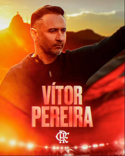 Flamengo anuncia acordo com treinador Vitor Pereira