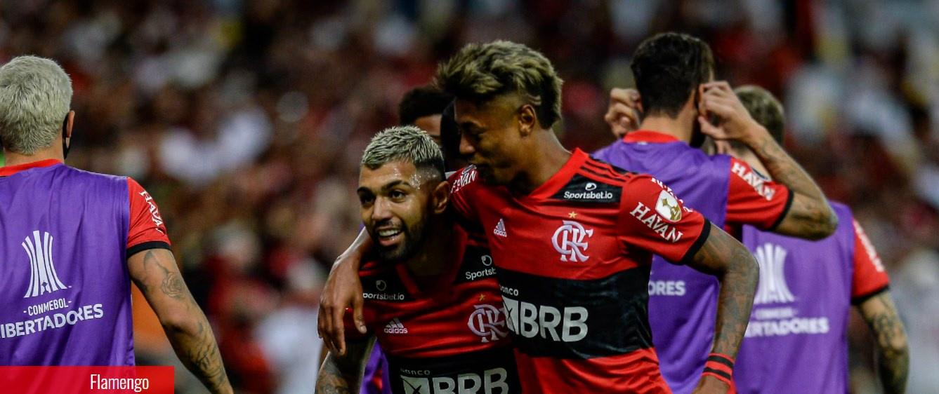 Gabigol e Bruno Henrique lideram participações em gol na Libertadores desde 2019