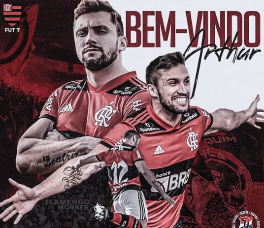 Arthur é anunciado como reforço do Futebol 7 do Flamengo