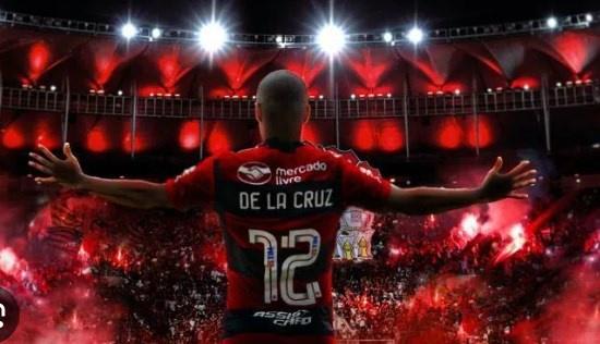 De La Cruz projeta primeiro encontro com a torcida do Flamengo: