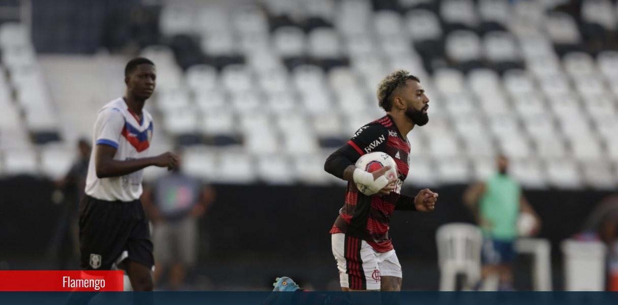 Vaiado, Gabigol brinca e cita DR entre ele e a torcida do Flamengo