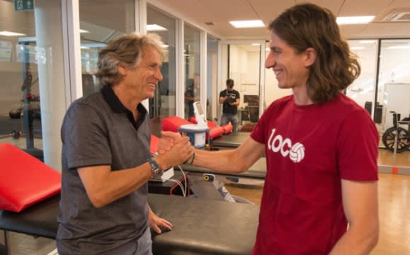 Jorge Jesus confirma Filipe Luís 100 e indica estreia do lateral contra o Bahia: “Vou lançar”