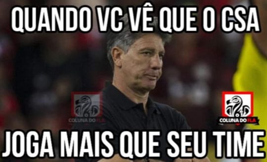 Flamengo passa sufoco contra o CSA e torcida faz piada com Palmeiras e Grêmio; veja memes