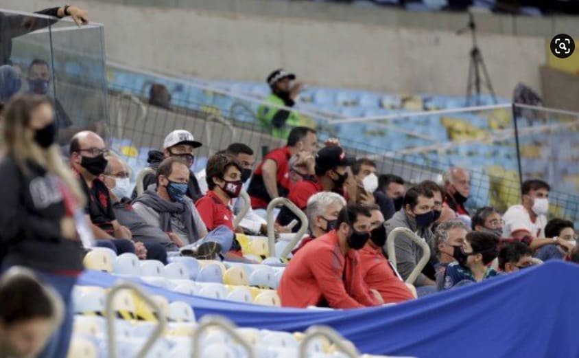 BAP diz que Flamengo é a favor da volta do público aos estádios: Covid é algo natural, que todos vamos pegar