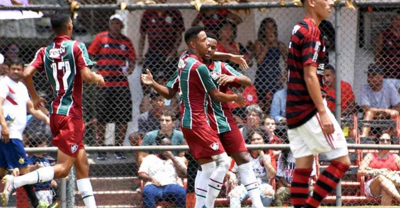 Fluminense bate o Flamengo e abre vantagem na final do Carioca Sub-17