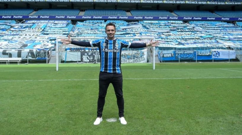 Falcão chega ao Grêmio com aval de Renato e de olho no Mundial da Rússia