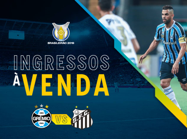 Ingressos Grêmio X Santos