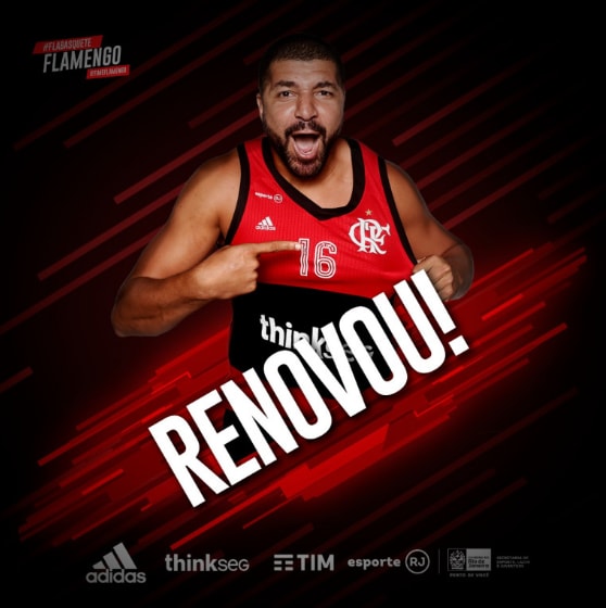 [Basquete] Olivinha renova com o FlaBasquete