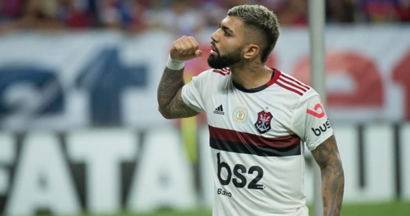 Gabigol revela tontura durante a partida e exalta raça da equipe