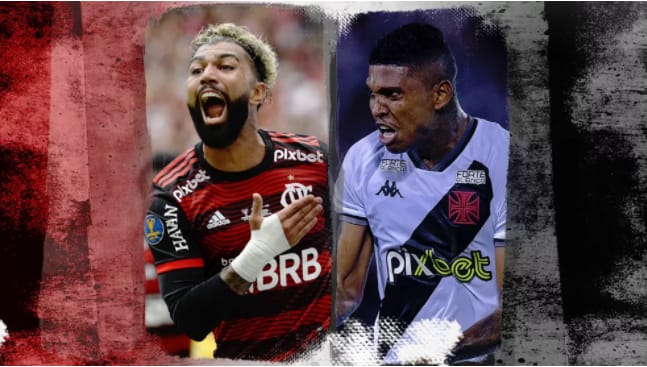 Clássico coloca artilheiros do ano de Flamengo e Vasco frente a frente; veja os números