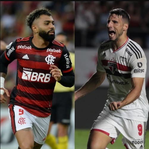 Flamengo x São Paulo marca duelo de artilheiros no Maracanã