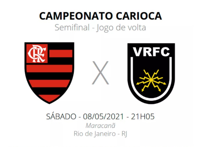 Flamengo x Volta Redonda: veja escalações, desfalques e arbitragem