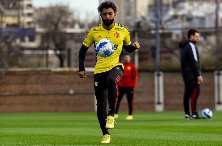 No CT do Boca Juniors, Mengão realiza último treino antes de enfrentar o Vélez