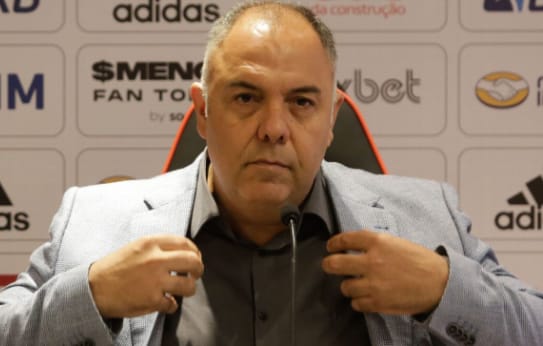 Marcos Braz diz não ter medo de perder atletas no Flamengo e bate o martelo sobre situação de Vitor Pereira