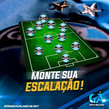 Monte sua escalação- com qual time você entraria em campo contra o Juventude