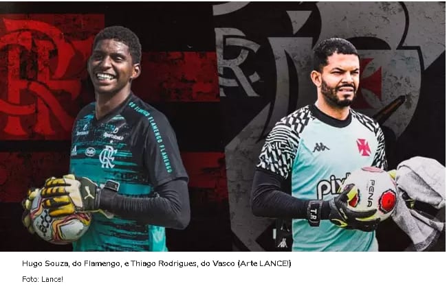 Flamengo x Vasco: Hugo e Thiago Rodrigues vivem fases distintas, mas com a mesma pressão por solidez