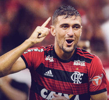 GOOOOOOOOLLL! Arrascaeta abre o placar para o Flamengo