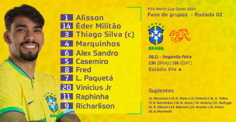 Equipe escalada! Brasil x Suíça