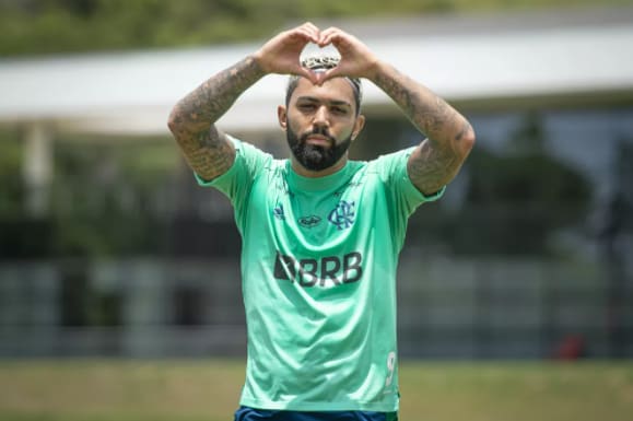 Atlético-MG x Flamengo: Gabigol é relacionado e fica à disposição após mais de um mês