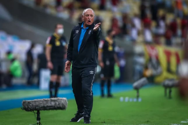 Mesmo após eliminação, Felipão se diz satisfeito com atuação do Grêmio contra o Flamengo