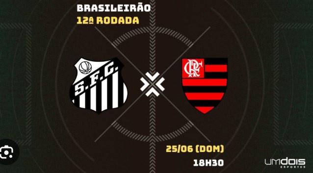 Santos x Flamengo: veja informações e prováveis escalações do jogo do Brasileirão