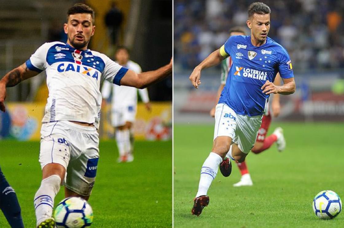 Contra o Fluminense, Cruzeiro apresentou novo produto da Caixa em espaço máster do uniforme