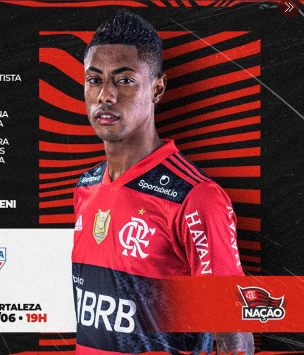 Flamengo escalado! Veja o time do Mengão para enfrentar o Fortaleza