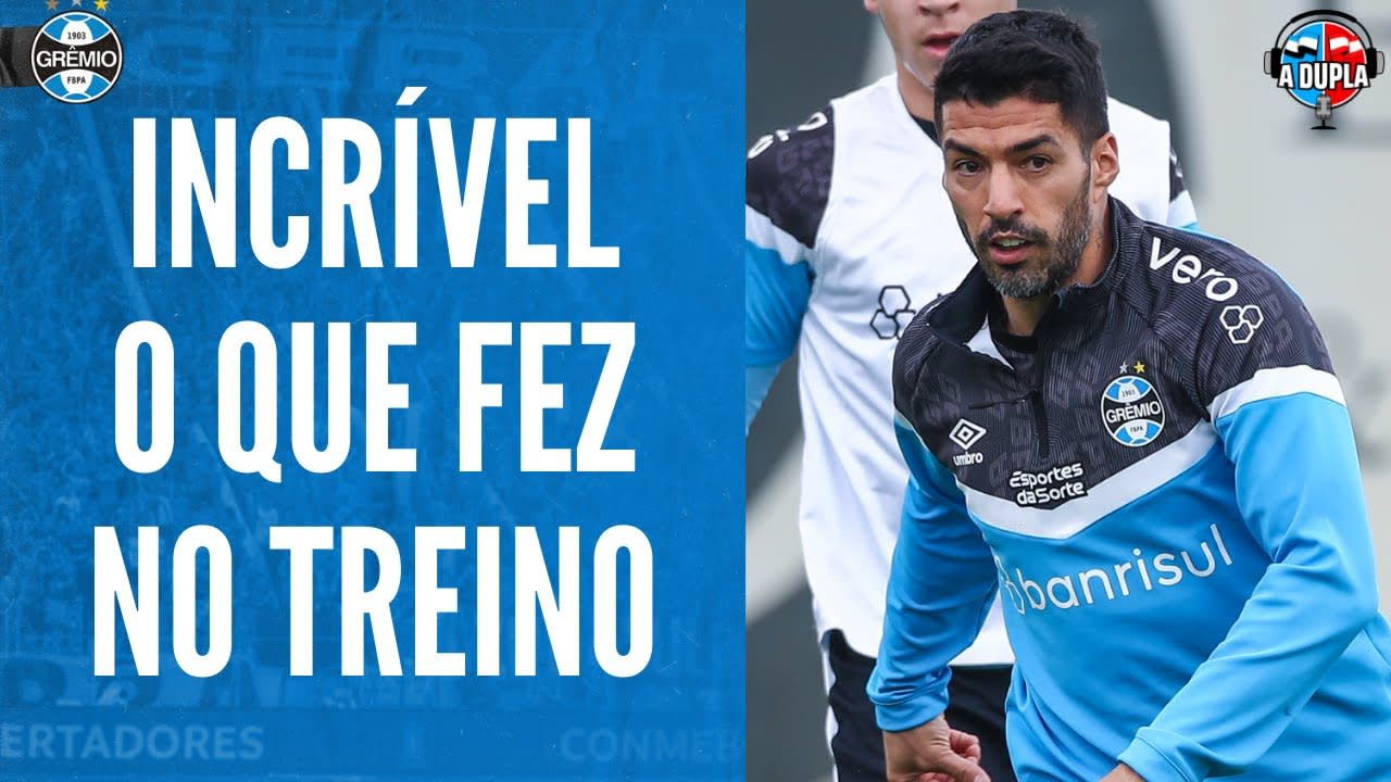 Vai jogar contra o Flamengo? Veja o que Suárez fez no treino do domingo!