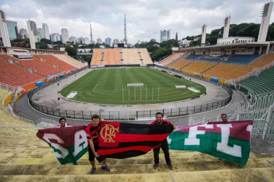 Cariocasdevem invadir Estadio do Pacaembu para  FLA-FLU