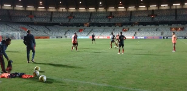 Fla treina em Mineirão às escuras e dá folga ao elenco após vitória