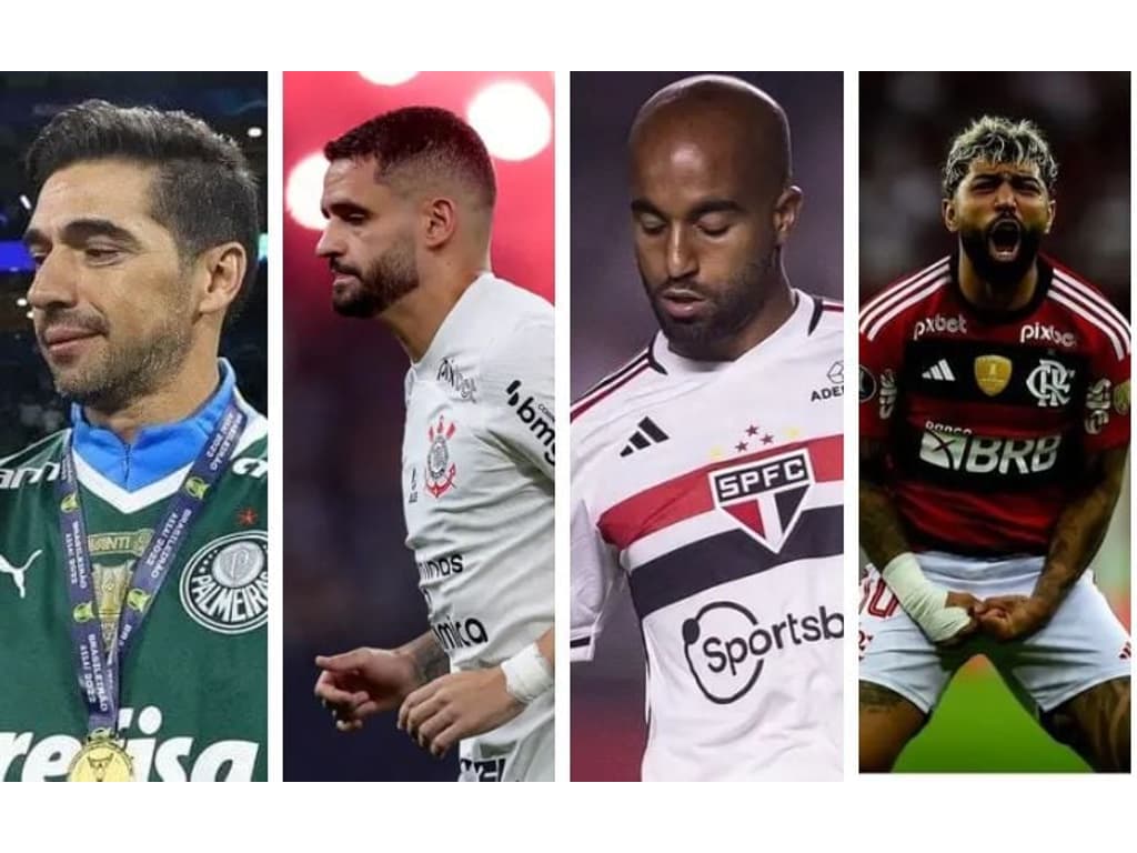 VALE A PENA VER DE NOVO? Palmeiras, Corinthians, São Paulo e Flamengo iniciam mercado da bola com novelas