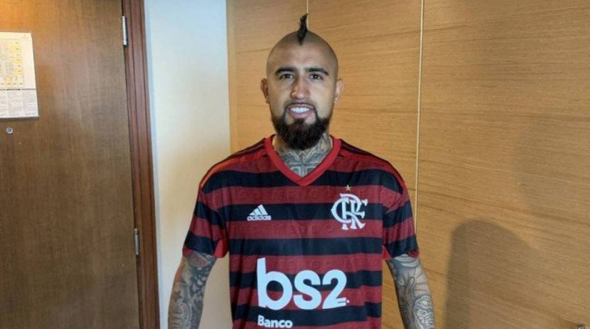 Novo reforço do Flamengo, Vidal deve ir ao Maracanã assistir partida contra o Tolima