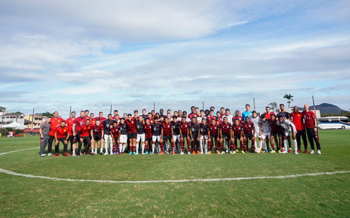 Sub-20: Flamengo empata com a equipe mundial do Bayern Munique em amistoso